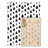 Szablony malarskie - Szablon Malarski powtarzalny Scandi / Krople Drops - miniaturka - grafika 1