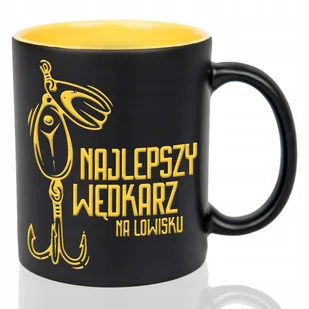 Kubek Grawer ŻÓŁTY PREZENT DLA WĘDKARZA Najlepszy wędkarz na łowisku Wzory - Kubki Kubek Grawer ŻÓŁTY PREZENT DLA WĘDKARZA Najlepszy wędkarz na łowisku Wzory - Kubki - miniaturka - grafika 1