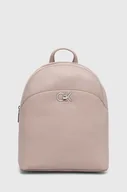 Plecaki - Calvin Klein plecak damski kolor beżowy mały gładki - miniaturka - grafika 1