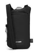 Torby męskie - Saszetka antykradzieżowa na dokumenty Pacsafe Go Tech Crossbody - jet black - miniaturka - grafika 1