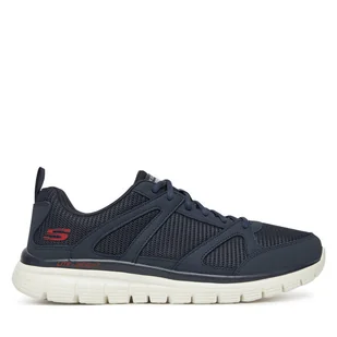 Sneakersy Skechers BURNS 8790117 NVRD Granatowy - Sneakersy męskie - miniaturka - grafika 1