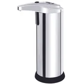 Dozowniki papieru i mydła dla firm - Dystrybutor mydła automatyczny stojący 225 ml chrom - miniaturka - grafika 1