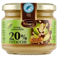 Słodkie kremy i masła - Krem pistacjowy 220g - Witor's w��oski premium mas��o pistacjowe - miniaturka - grafika 1