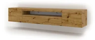 Szafki RTV - Szafka RTV AURA 200 wisząca dąb artisan - miniaturka - grafika 1