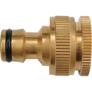 FLO FLO Przyłącze kranowe FLO 89108 mosiężne 1/2&quot;3/4&quot - Akcesoria do urządzeń ogrodniczych - miniaturka - grafika 1