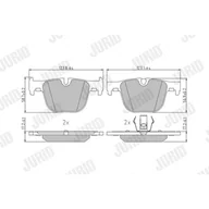 Klocki hamulcowe - Klocki hamulcowe - komplet JURID 573354J - miniaturka - grafika 1