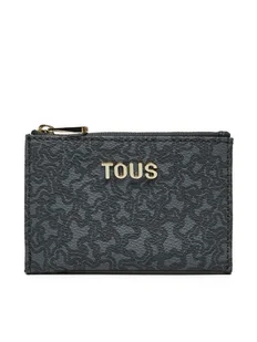 TOUS Etui na karty kredytowe Kaos Mini Lines 2002184248 Szary - Etui na dokumenty i karty - miniaturka - grafika 1