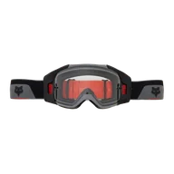 Gogle i okulary motocyklowe - Gogle Cross FOX Vue X Czarny/Szary - miniaturka - grafika 1
