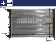 Układ chłodzenia - akcesoria - Chłodnica, układ chłodzenia silnika Mahle CR 1411 000S - miniaturka - grafika 1