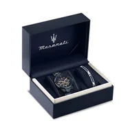 Zegarki męskie - Zegarek Maserati R8873621042 Granatowy - miniaturka - grafika 1