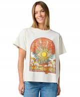 Koszulki i topy damskie - T-shirt Wrangler GIRLFRIEND TEE 112362565 Vintage White M - miniaturka - grafika 1