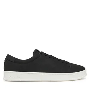 Sneakersy Calvin Klein Low Top Lace Up Nu HM0HM01758 Czarny - Sneakersy męskie - miniaturka - grafika 1