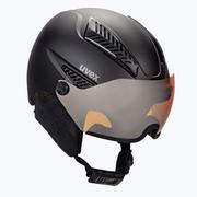 Kaski narciarskie - Uvex Kask Hlmt 600 visor - miniaturka - grafika 1