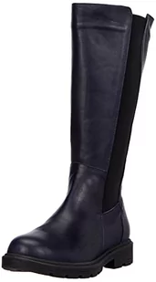 Andrea Conti Modne kozaki damskie, granatowe, 42 EU - Kozaki damskie - miniaturka - grafika 1