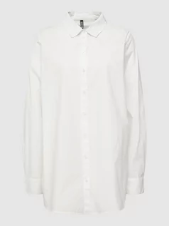 Koszule damskie - Bluzka koszulowa z listwą guzikową na całej długości model ‘Jiva’ - grafika 1