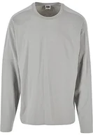 Koszulki męskie - Urban Classics Raglan Back koszulka męska z długim rękawem, Lightassphalt, L - miniaturka - grafika 1