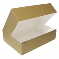 Opakowania gastronomiczne - Pudełko papierowe cukiernicze 31x22x8cm 50szt - miniaturka - grafika 1