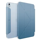 Etui do tabletów - UNIQ etui Camden Click pokrowiec futerał obudowa z klapką Book cover do iPad Air 11" (2024) niebieski/stone blue - miniaturka - grafika 1