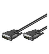 Kable komputerowe i do monitorów - Goobay 0.5m Dual Link DVI-D Cable kabel DVI 0,5 m Czarny 93295 - miniaturka - grafika 1
