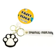 Breloczki dla dzieci - Brelok kocia łapka czarny - MCD - miniaturka - grafika 1
