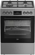 Kuchenki gazowo-elektryczne - Beko FBMA61330GXDTN - miniaturka - grafika 1