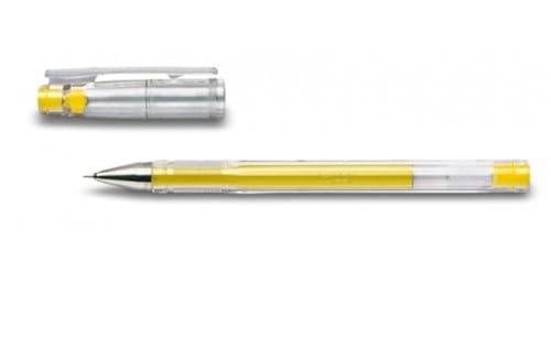 Pióro kulkowe G - Tec C4 0,4 mm Microtip długopis kulkowy - żółty