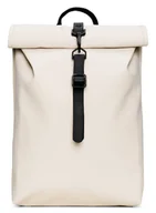 Plecaki - Plecak miejski Rains Rolltop Rucksack Mini - dune - miniaturka - grafika 1