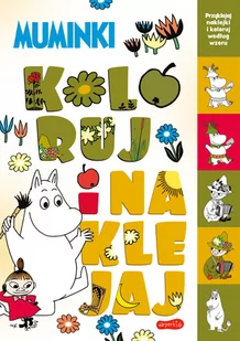 Muminki Koloruj i naklejaj Nowa - Baśnie, bajki, legendy - miniaturka - grafika 2