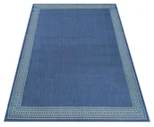 Dywany - Niebieski dywan sznurkowy N1-H17 - miniaturka - grafika 1