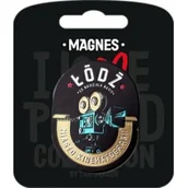 Magnesy - PAN DRAGON Magnes I love Poland Łódź ILP-MAG-A-LOD-02 - miniaturka - grafika 1
