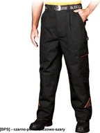 Odzież robocza - R.E.I.S. PRO-T - spodnie ochronne do pasa - czarno-pomarańczowo-szary 56 - miniaturka - grafika 1