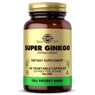 Układ nerwowy - Solgar Super Ginkgo Suplement diety 120 kaps. - miniaturka - grafika 1