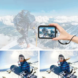 Etui silikonowe ochronne Alogy obudowa TPU silikon case do GoPro Hero 11/10/9 czarne - Akcesoria do kamer sportowych - miniaturka - grafika 10