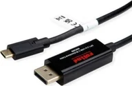 Adaptery i przejściówki - Adapter USB Roline ROLINE Kabel adaptera USB typu C - DisplayPort, v1.2, dwukierunkowy, M/M, 2 m - miniaturka - grafika 1