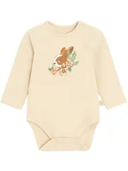 Body dla niemowląt - COOL CLUB Body w kolorze beżowym - miniaturka - grafika 1