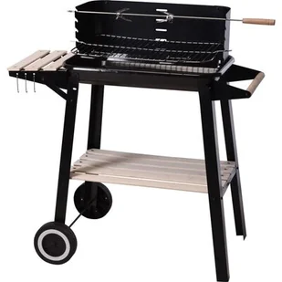 Koopman ProGarden Grill węglowy, 86,5 cm, czarny - Grille gazowe - miniaturka - grafika 1