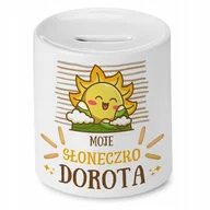 Skarbonki - Skarbonka 330 ml Dla Doroty Córki Dziecka Prezent z Nadrukiem ze Zdjęciem - miniaturka - grafika 1