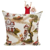 Pościel dla dzieci - Poszewka Dziecięca 40x40 Bawełniana JAŚ Psi Strażak - miniaturka - grafika 1