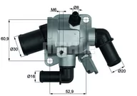 Termostaty - Termostat, płyn chłodzący Mahle TI 173 88 - miniaturka - grafika 1