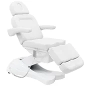 Fotele kosmetyczne - Fotel kosmetyczny elektryczny do salonu kosmetycznego pedicure regulacja 5 siłowników Theodore - miniaturka - grafika 1