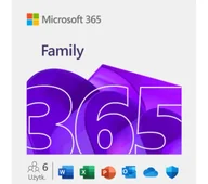 Programy biurowe - Microsoft 365 Family 2025 Kod aktywacyjny EP2-36894 - miniaturka - grafika 1