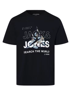 Jack & Jones - T-shirt męski  JCOHunt, niebieski - Koszulki męskie - miniaturka - grafika 1