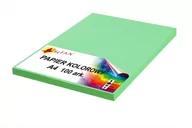 Papier do drukarek - Papier kolorowy A4 120g zielony seledynowy 100 arkuszy - miniaturka - grafika 1