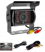 Kamery cofania - Kamera Cofania Noc 18 Diod Ir Bus Tir 12V Kabel 10M - miniaturka - grafika 1