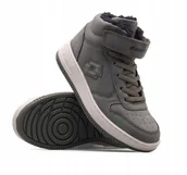 Buty trekkingowe dziecięce - Buty zimowe dziecięce LOTTO PALIOT FUR K trapery za kostkę ocieplane - miniaturka - grafika 1