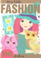 Literatura popularno naukowa dla młodzieży - My little Fashion z naklejkami - praca zbiorowa - książka - miniaturka - grafika 1