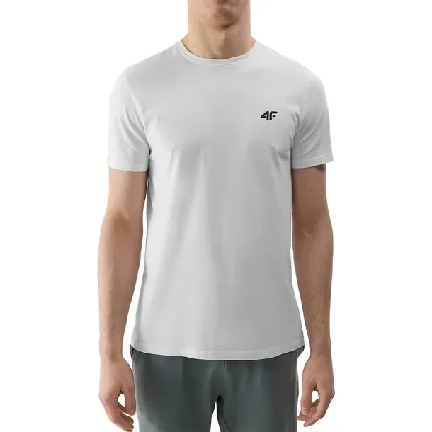Koszulka Męska 4F T-shirt Bawełniany Sportowy Casual Wygodny M1154-10S-3XL
