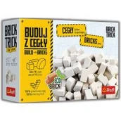 Zabawki konstrukcyjne - Trefl Brick Trick Refil cegły zamkowe białe 70szt 61152 - miniaturka - grafika 1
