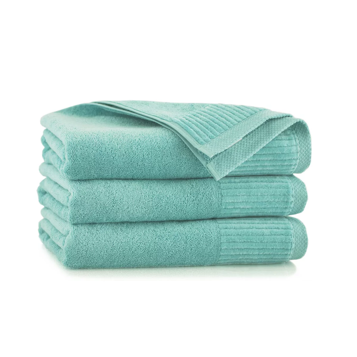 Zwoltex Ręcznik bawełniany niebieski 9242BW 9242BW SAM 50x90