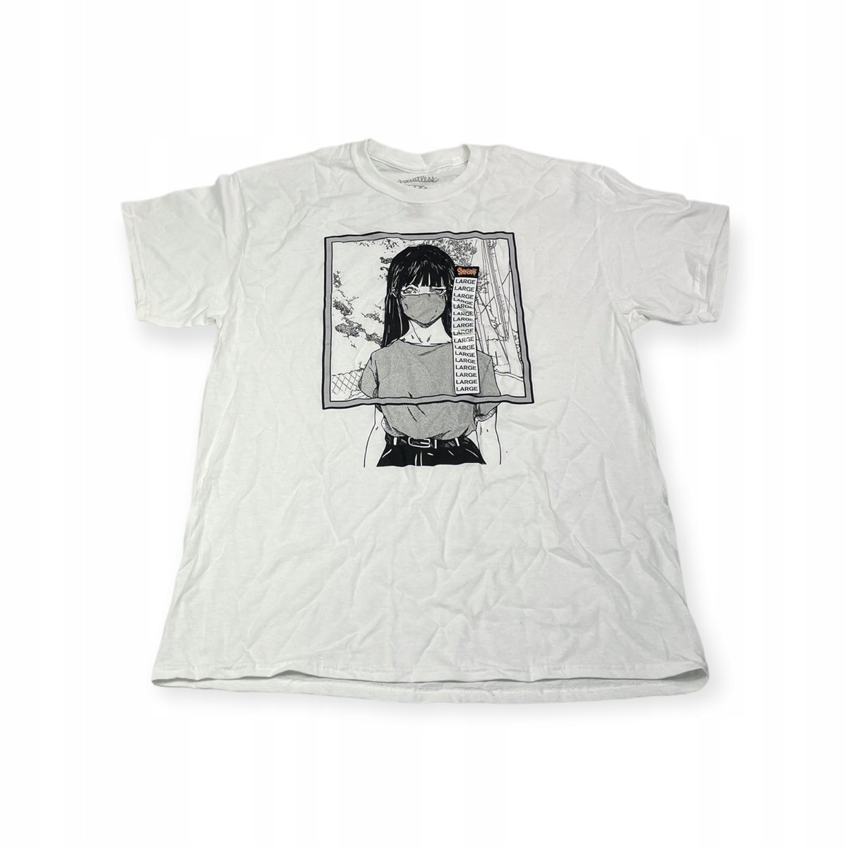 Koszulka T-shirt męski okrągły dekolt SPENCER'S THREADLESS L